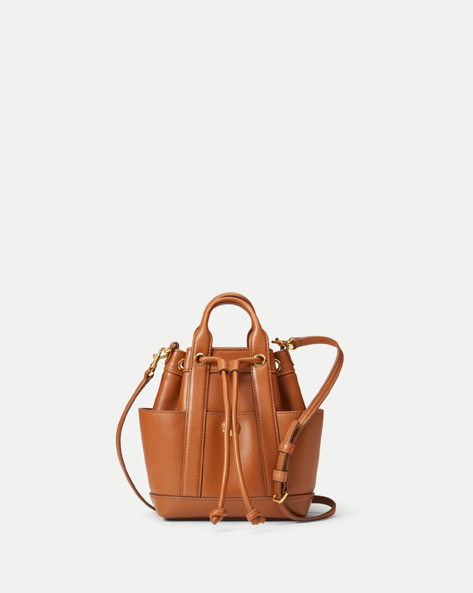 Mini Leather Crossbody Bag with Removable Strap | Veronica Beard