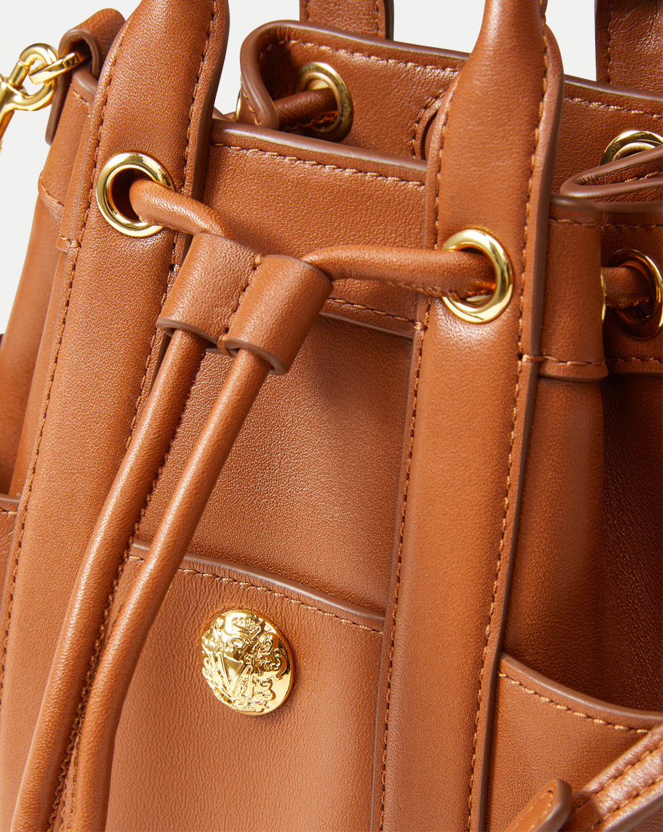 Mini Leather Crossbody Bag with Removable Strap | Veronica Beard