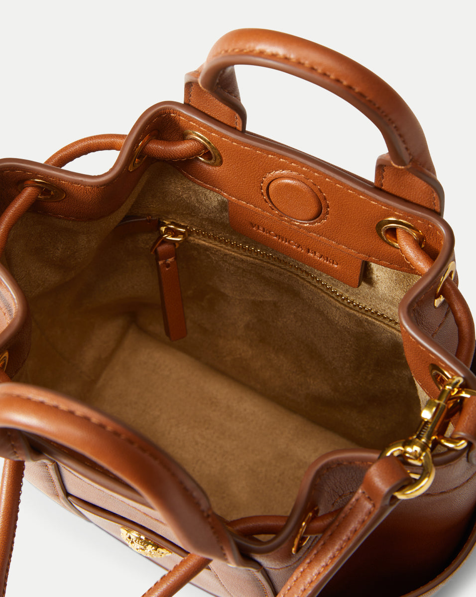 Mini Leather Crossbody Bag with Removable Strap | Veronica Beard