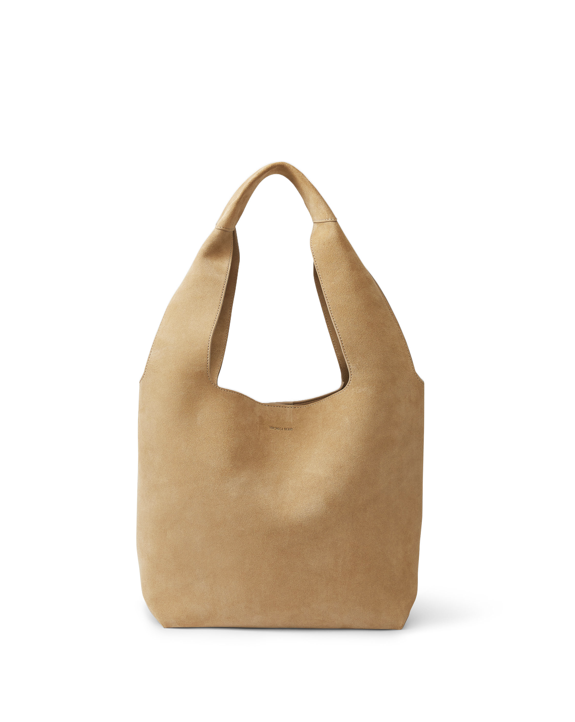 Black Italian Suede Sling Bag for Everyday Use | Veronica Beard