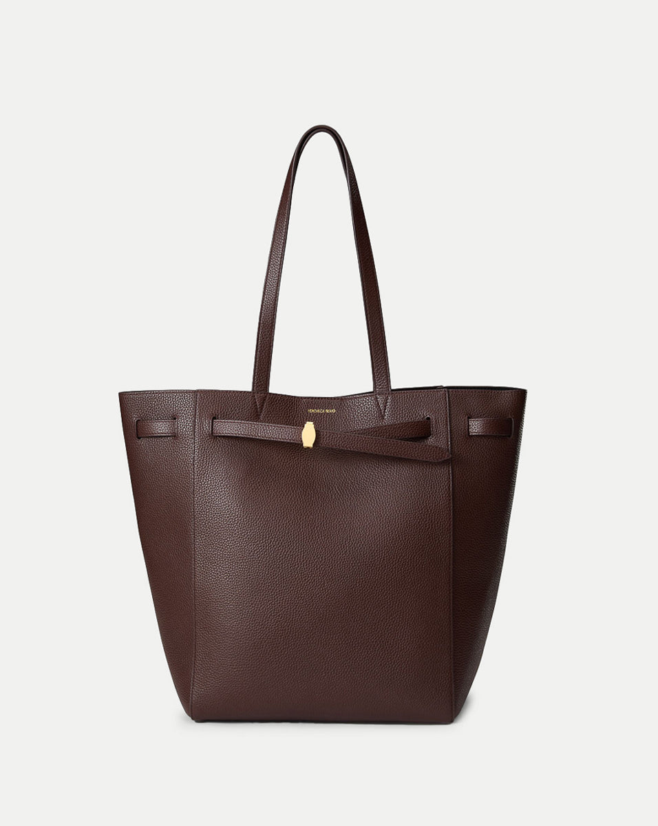 Leather Tote Bag for Women with Adjustable Strap & Pockets | Veronica Beard
