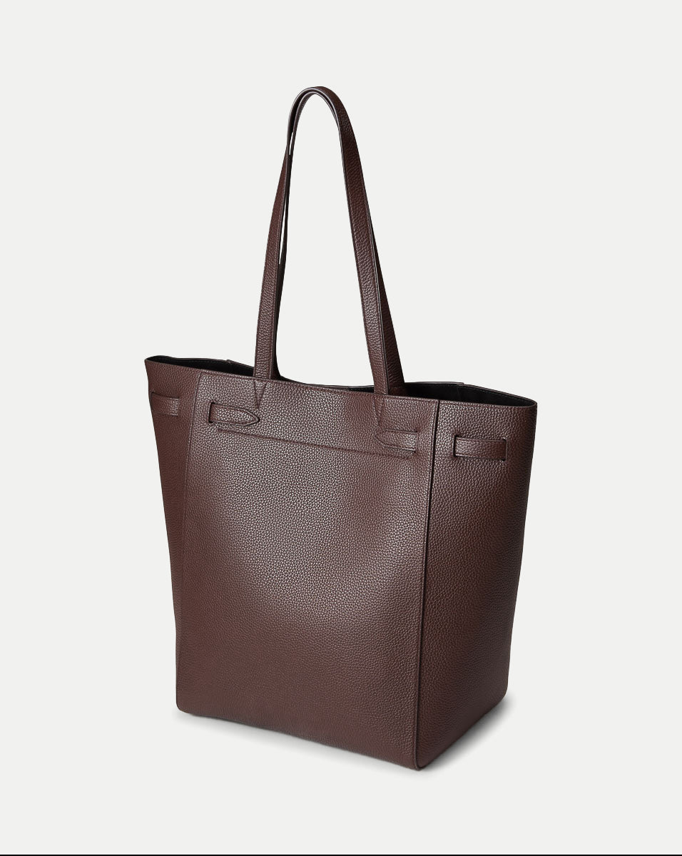 Leather Tote Bag for Women with Adjustable Strap & Pockets | Veronica Beard