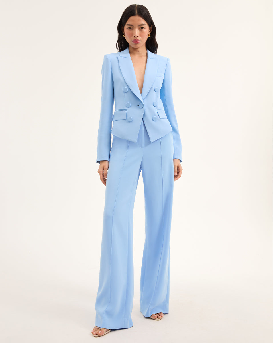 Tailored Diego Dickey Jacket with Angled Hemline | Made in USA