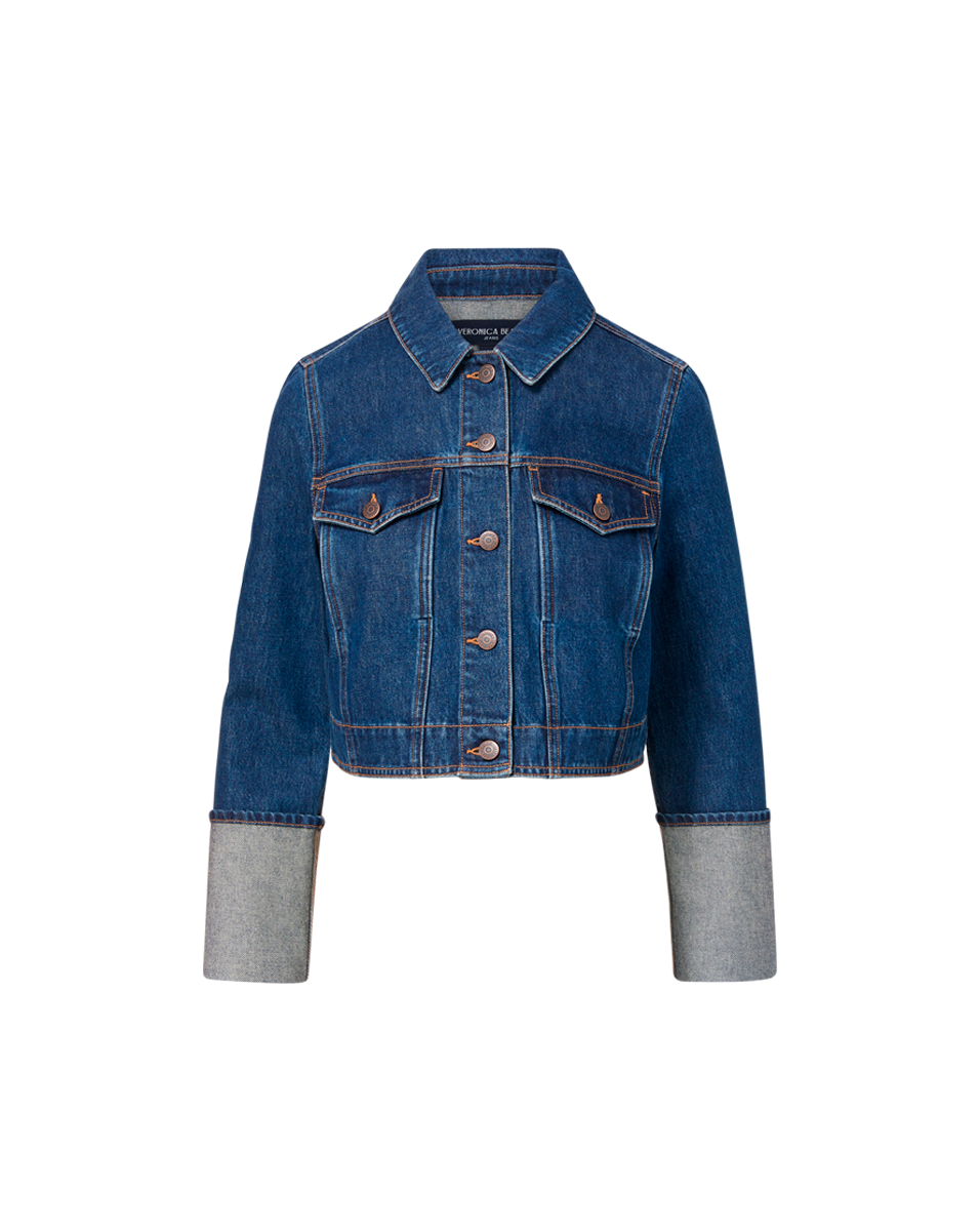 Premium Japanese Denim Jacket - Cropped Boxy Fit | Phila