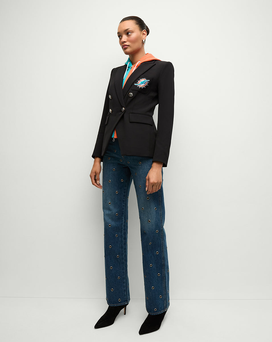 Miami Dolphins NFL Jacket with Dickey | Wrinkle-Resistant Travel Coat