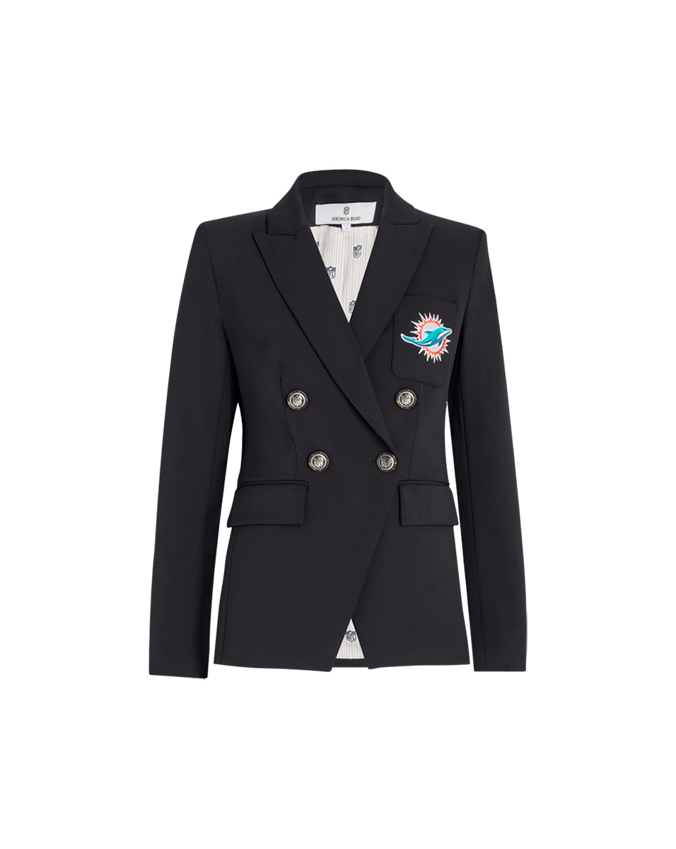 Miami Dolphins NFL Jacket with Dickey | Wrinkle-Resistant Travel Coat