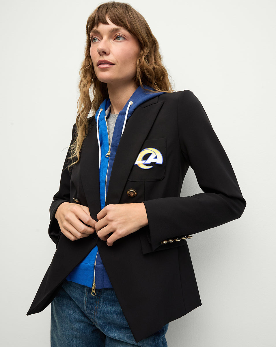 Los Angeles Rams Dickey Jacket for Travel & Game Day | Veronica Beard