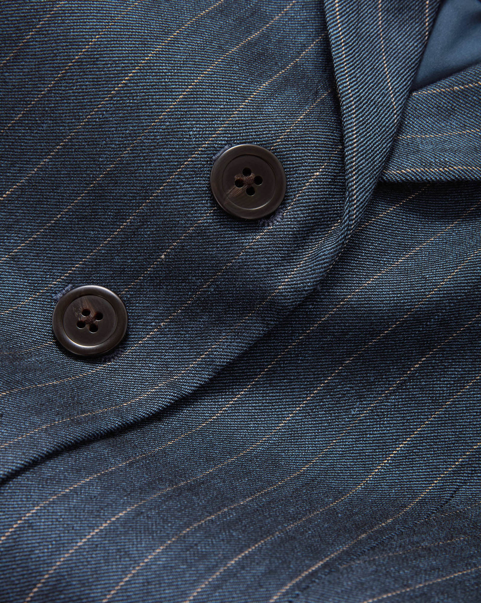 Pinstripe Linen Vest for Men | Benny Tailored Stretch Fit