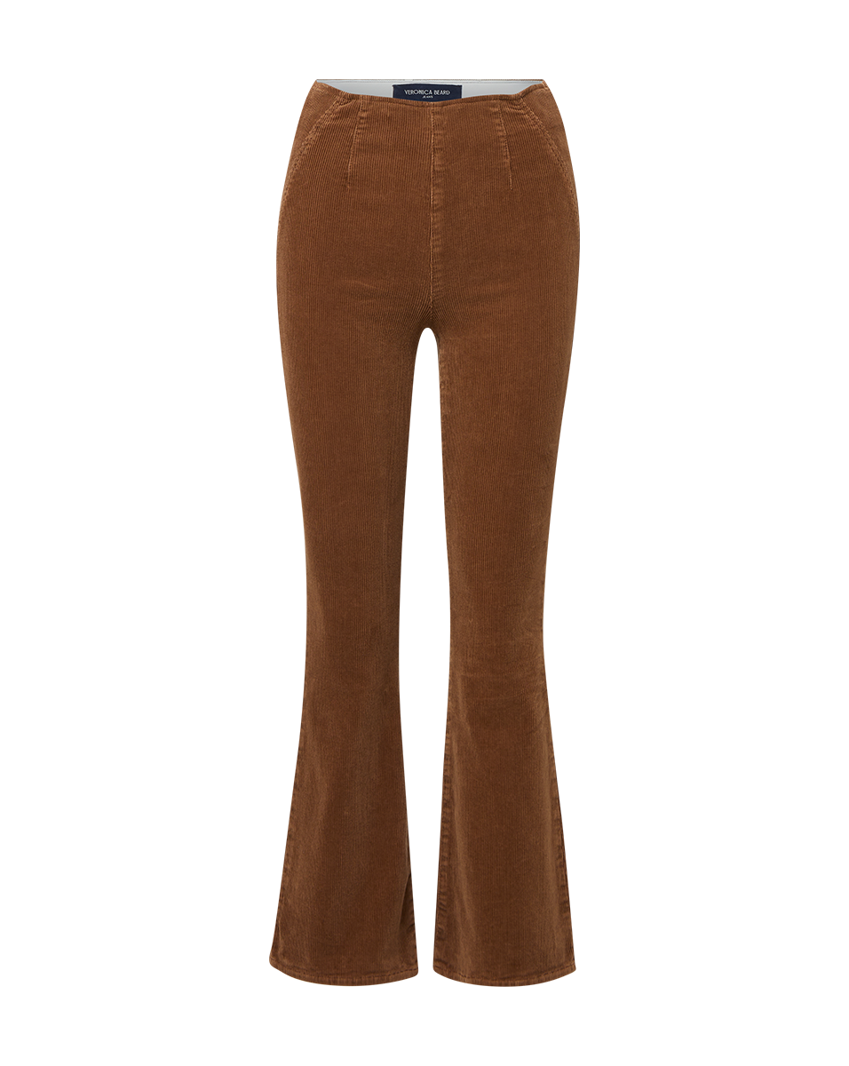 High-Rise Corduroy Kick-Flare Pants for Women | Carson Off-Duty