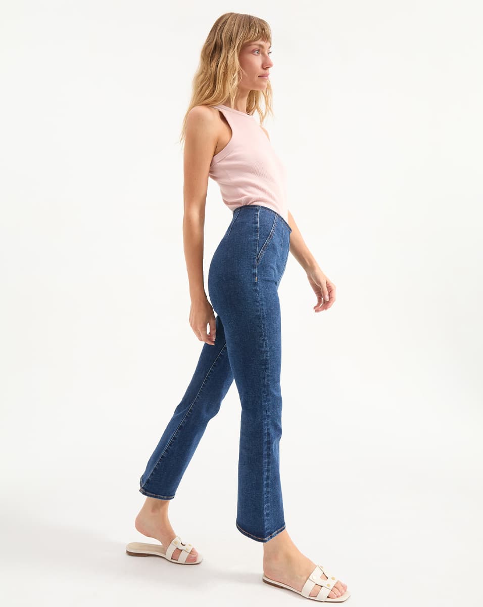 High-Rise Kick-Flare Jeans for Women | Carson Off-Duty