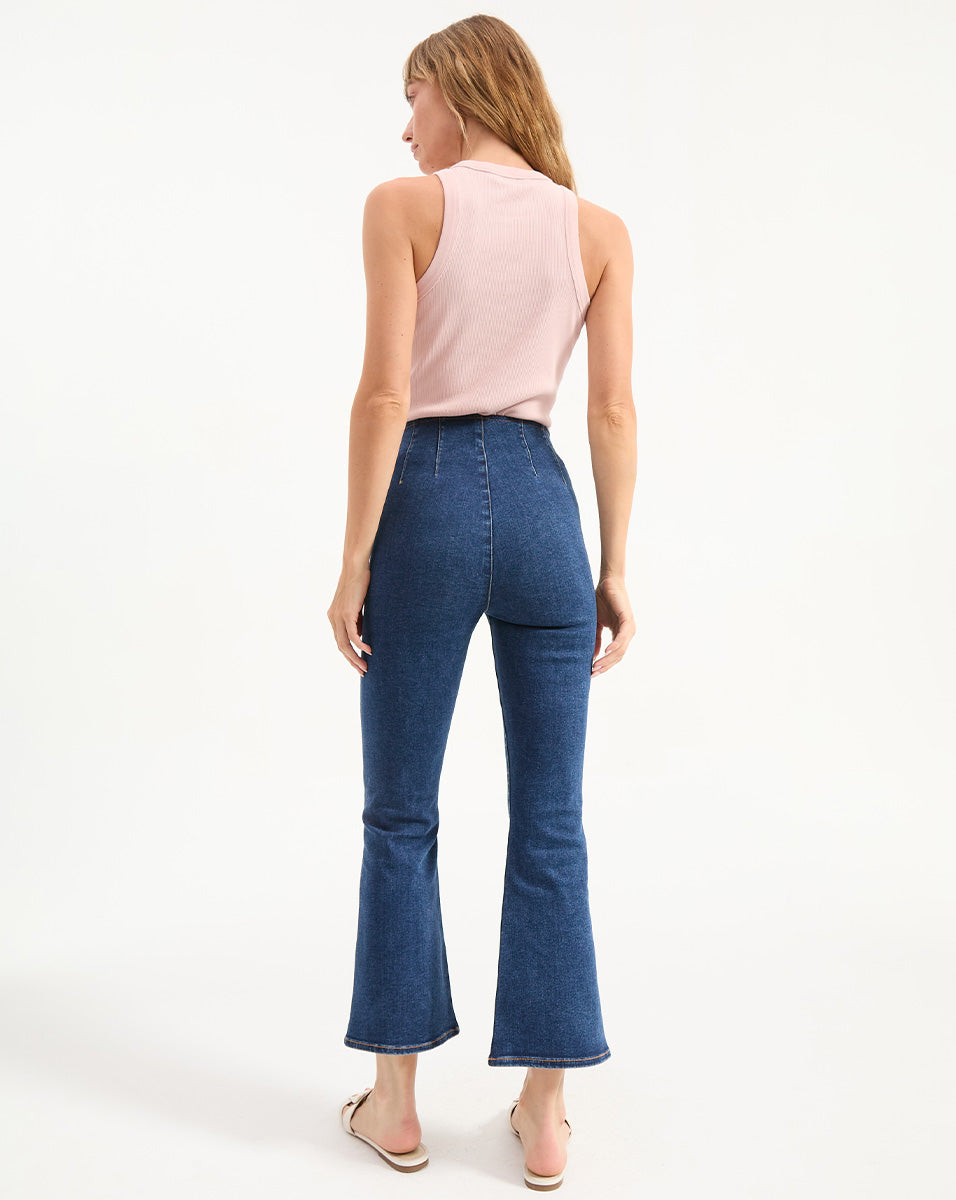 High-Rise Kick-Flare Jeans for Women | Carson Off-Duty