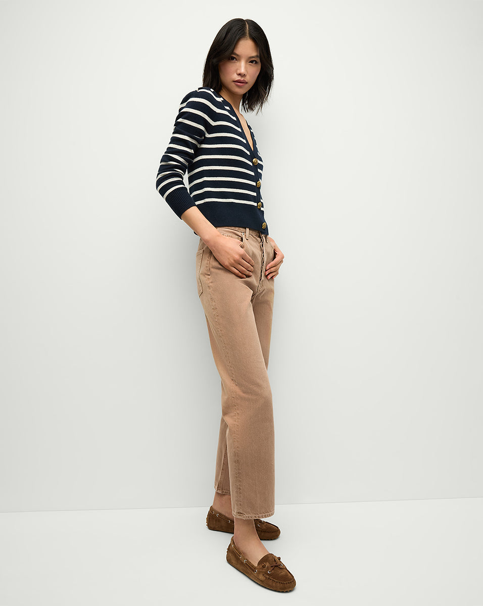 High Waist Straight-Leg Jeans | Non-Stretch Japanese Denim | Daniela