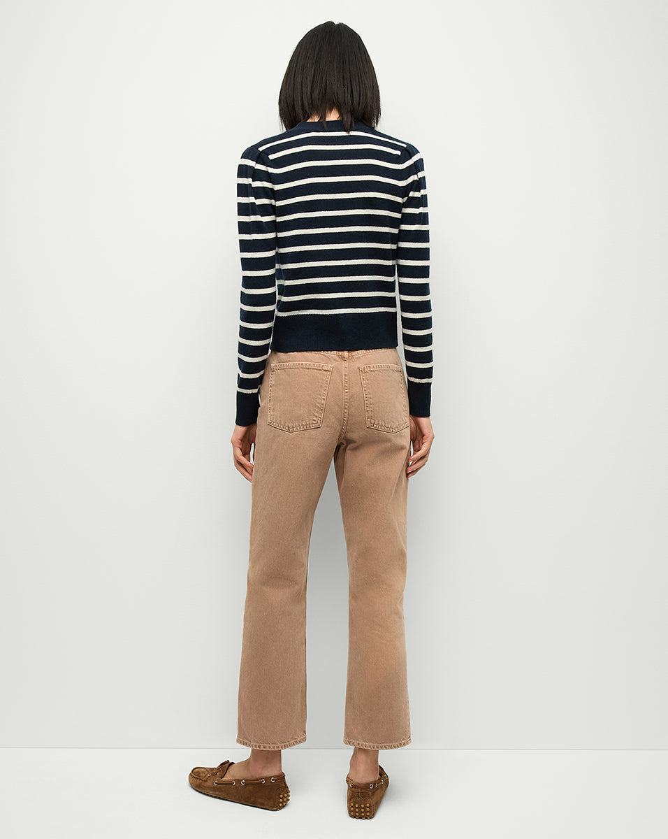High Waist Straight-Leg Jeans | Non-Stretch Japanese Denim | Daniela