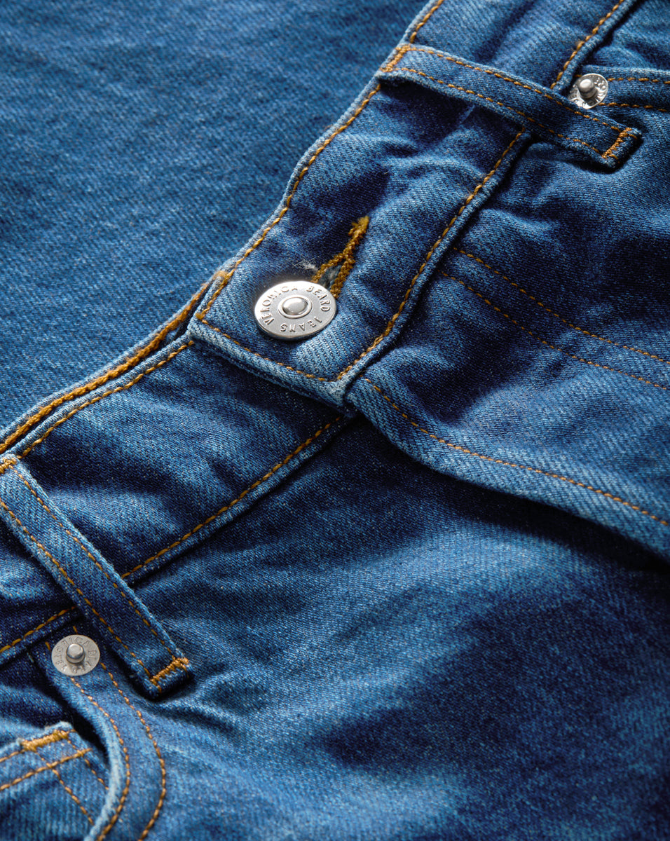 High Waist Straight-Leg Jeans | Non-Stretch Japanese Denim | Daniela