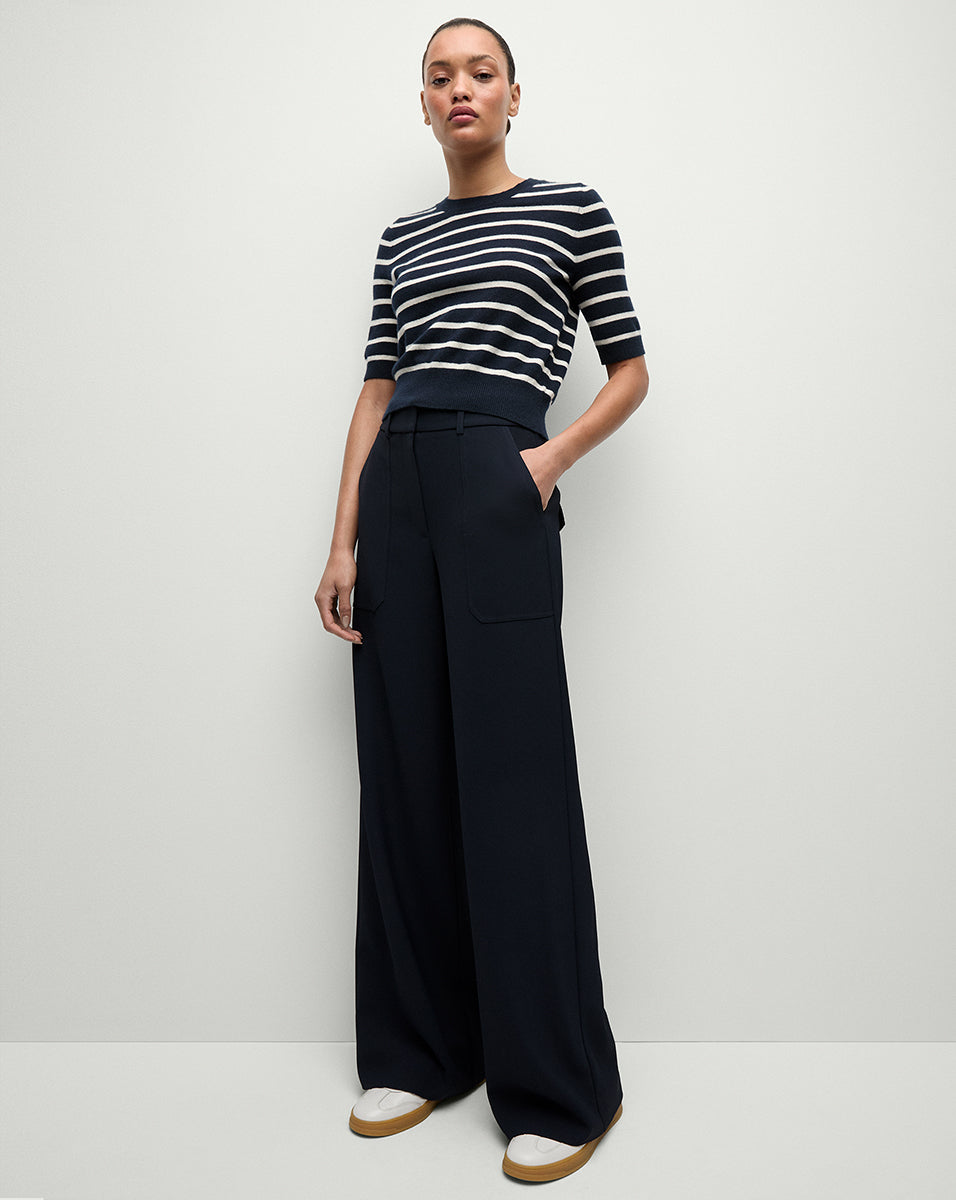 Wide-Leg Pants for Women with Relaxed Fit & Side Pockets | Cole