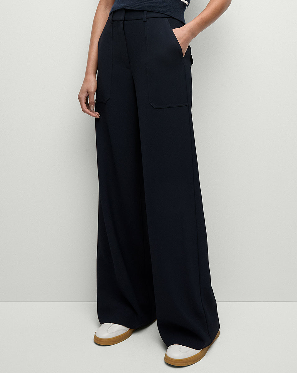 Wide-Leg Pants for Women with Relaxed Fit & Side Pockets | Cole