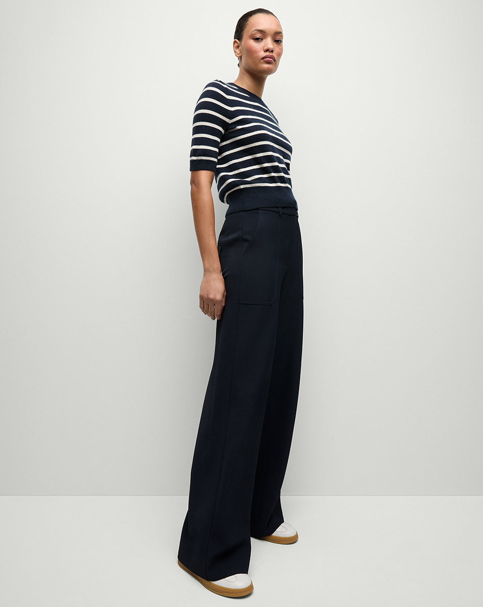 Wide-Leg Pants for Women with Relaxed Fit & Side Pockets | Cole