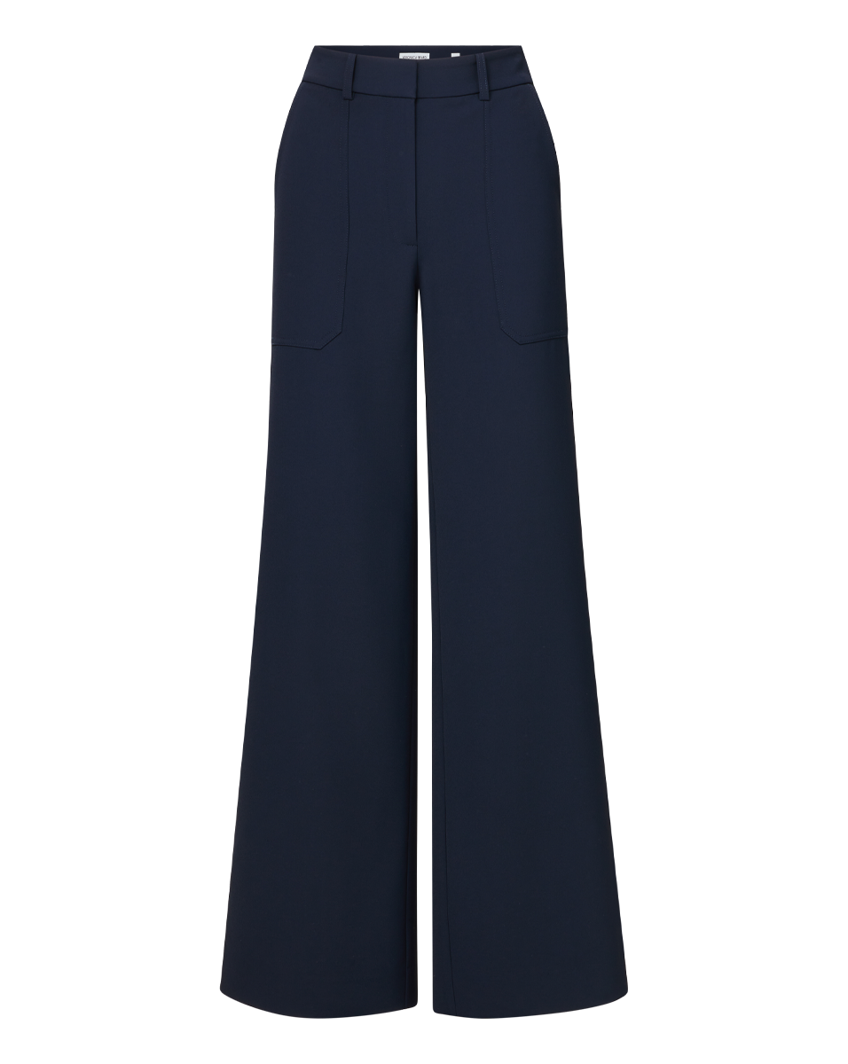 Wide-Leg Pants for Women with Relaxed Fit & Side Pockets | Cole