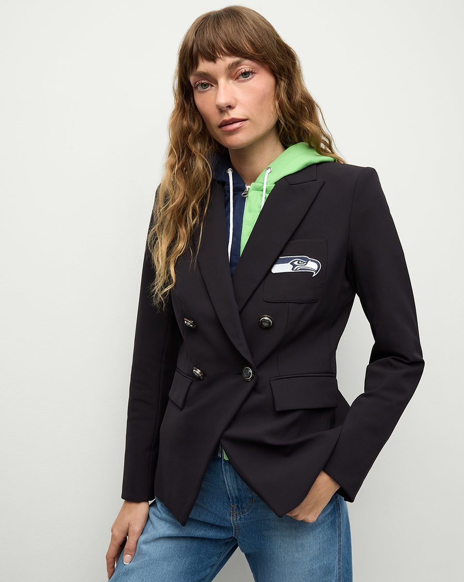 Navy NFL Dickey Jacket for Travel & Game Days | Seattle Seahawks