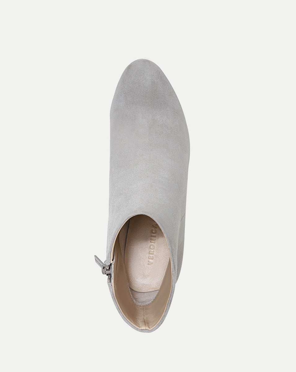 Suede Platform Bootie with 3" Heel | Dali