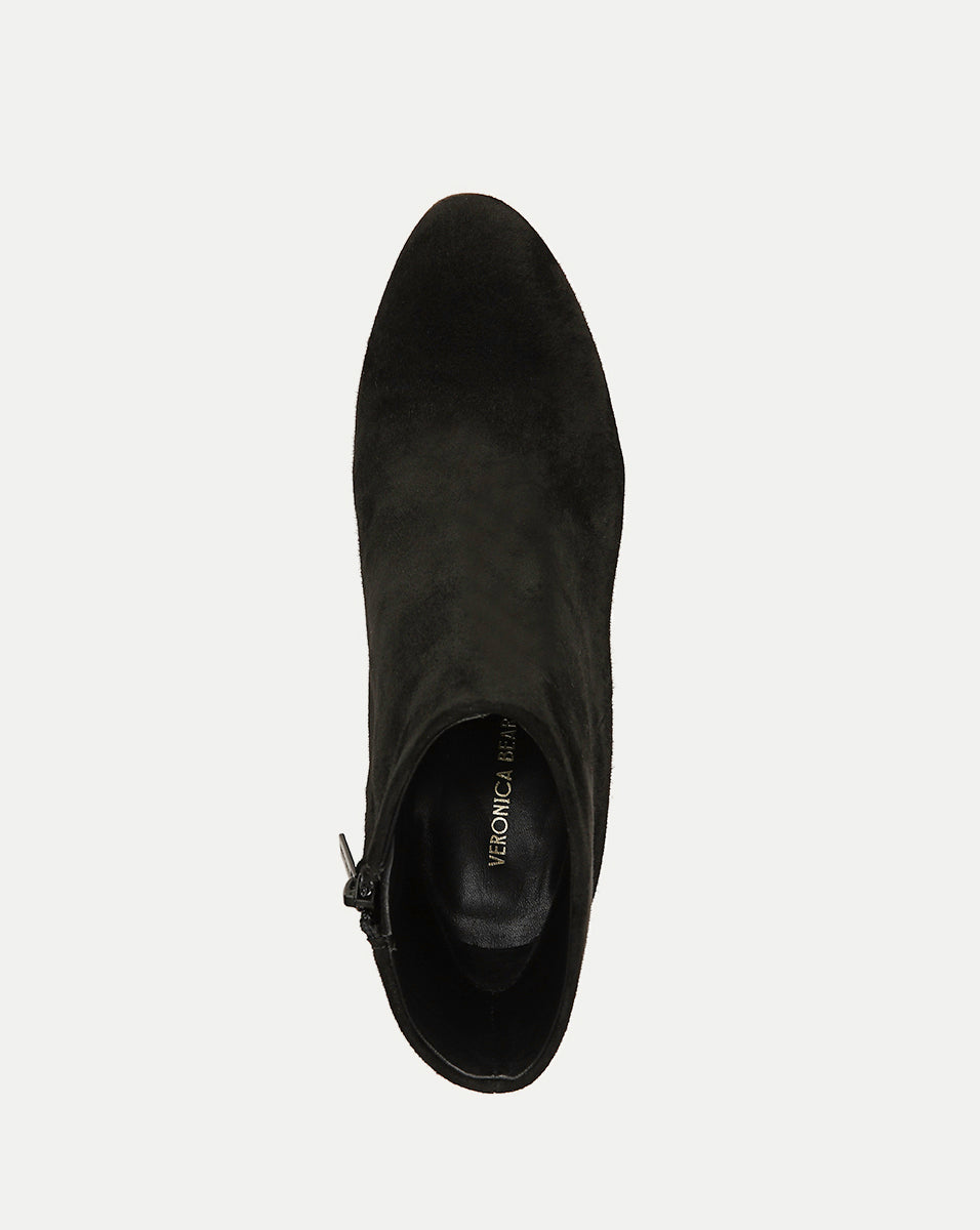 Suede Platform Bootie with 3" Heel | Dali