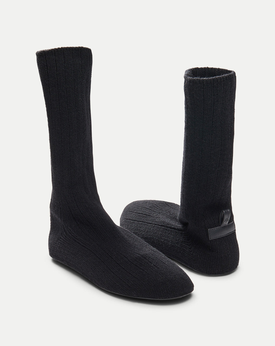 Recycled Cashmere Knit Shoes for Indoor & Outdoor | Brave Pudding