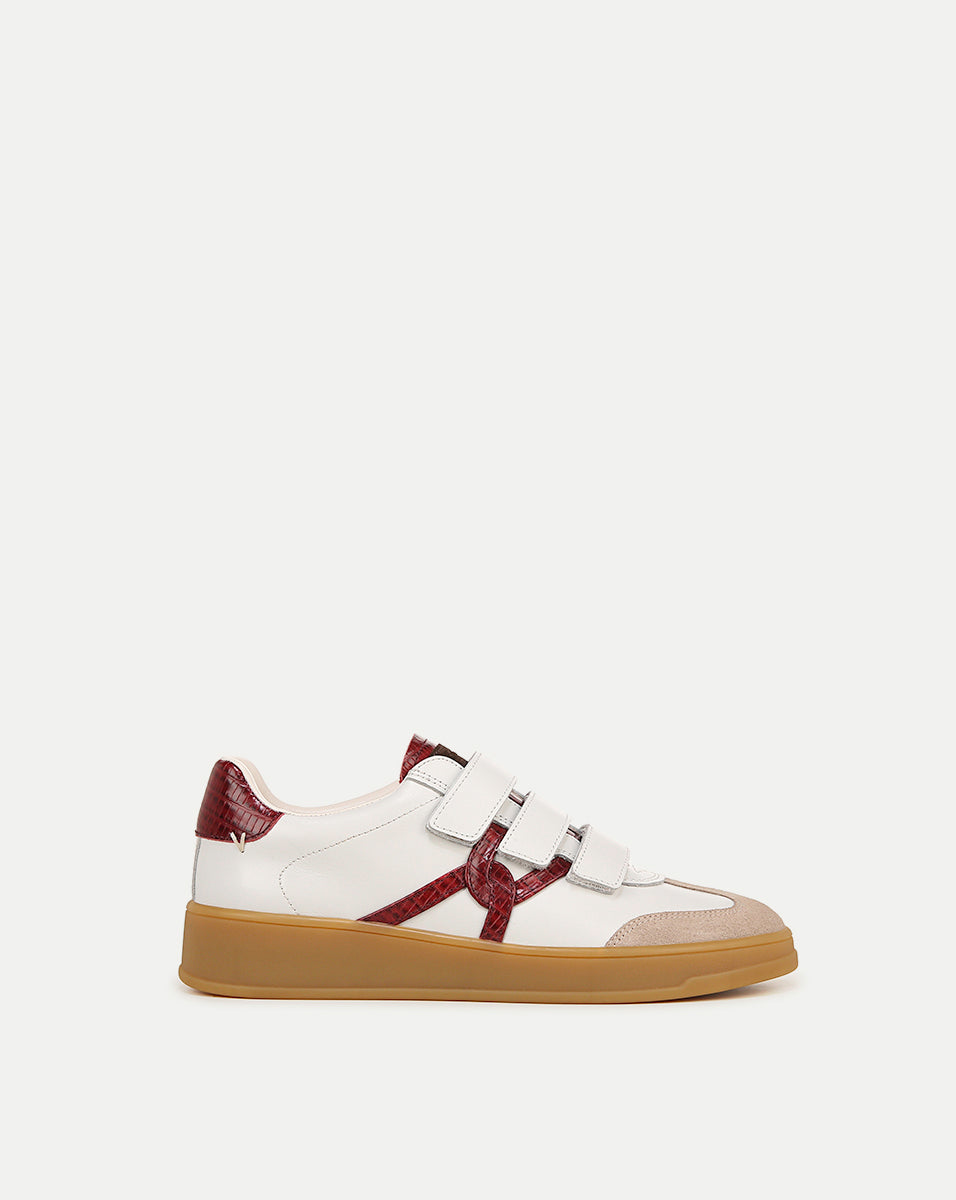 Leather Velcro Sneakers for Men | Reagan Comfort Walking Shoes